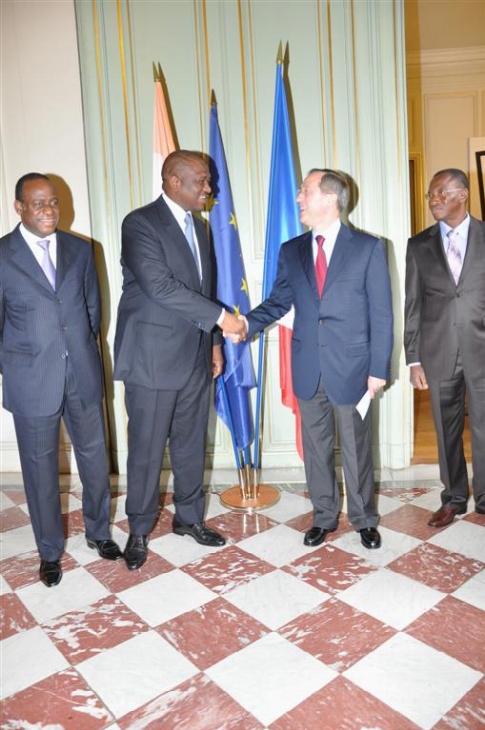 Visite de travail en France : L`allocution du ministre de l`Intérieur, Hamed Bakayoko